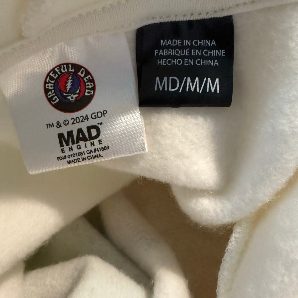 Mad Engine Grateful Dead Dancing Bears Hoodie, Un… - image 7